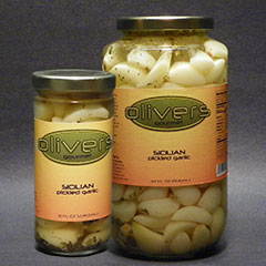 Sicilian Pickled Garlic